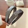 Diadema Metálica Pequeña Nueva 2025 Estilo Ins de Celebridad de Internet Estilo Occidental Diadema de Ala Ancha Horquilla para el Cabello Banda para el Cabello para Niñas