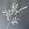 Planta Verde Artificial Paisajismo Hojas de Olivo Venta al por Mayor Transfronteriza Flores Falsas Adornos de Decoración de Interiores Plantas Verdes Falsas Teum Dropshipping