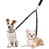 Nuevo Producto Correa Doble para Perros Transfronteriza de Amazon_Sin Enredos_Cinturón de Tracción Reflectante Giratorio 360 grados