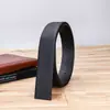 Cinto Snap-On para Homens Sem Fivela, Cinto Sem Cabeça, Couro Bovino Camada Superior Fivela de Pino, Cinto de Calça com Padrão Granulado, Ajustável para Uso Profissional