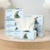 Crema Humectante para Bebé Papel de Tejido Papel de Tejido de 4 Capas Caja Completa Papel Higiénico Doméstico Servilletas Papel de Tejido Húmedo Humectante