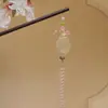 Pasador de Borla Luminoso con Forma de Linterna para Mujer, Pasador de Aleación Estilo Palacio, Accesorio para el Cabello Estilo Antiguo para Hanfu y Cheongsam, Pasador Estilo Corte