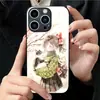 Aplicable a Funda de Vidrio Templado para Apple 18PRO 17PROMAX Chica de Mochila Cubierta Protectora iPhone16 Gato 17E