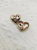Exquisitos Botones Metálicos en Forma de Corazón Versátiles para Suéteres, Abrigos Largos, Chaquetas, Trajes de Lana, Cárdigans y Elegantes Botones Estilo Chanel