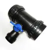 Cinta de microaspersión agrícola cinta de goteo tubo de goteo tubería de riego ahorradora de agua accesorios de riego por aspersión interruptores tes conector recto de cuatro vías