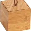 Caja de almacenamiento de cosméticos escritorio almacenamiento caja de bambú creativa caja de almacenamiento de joyas hogar dormitorio almacenamiento caja de madera