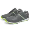 Moda Nova Primavera e Verão Sapatos Casuais Masculinos para Exterior Tênis de Gramado Sapatos de Golfe com Solado Grosso Sapatos Masculinos