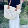 Chapéu de Palha com Cadarço e Laço Estilo Coreano, Chapéu Dobrável para Pais e Filhos, Chapéu de Sol de Crochê com Aba Larga para Mulheres