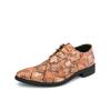Sapatos Sociais Masculinos Tamanho Grande Transfronteiriço Negócios Formais Casamento Couro 2025 Verão Tendência Britânica Couro Envernizado Brilhante Bico Fino Sapatos Masculinos