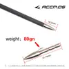 Flecha de objetivo para arco de 4.2 mm de diámetro interior de acero inoxidable viento 80 100 120 150 200 rejilla súper afilada