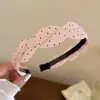 Diadema Ancha Trenzada Estilo Tong Liya para Mujer, Adecuada para Uso Diario, Añade un Toque de Lujo, Se Puede Usar para Lavarse la Cara y Sujetar el Cabello