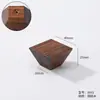 Manija Integrada de Puerta de Gabinete Minimalista Creativo Armario Estilo Japonés Agujero Único Moderno Corredero Gabinete Madera Maciza Metabo