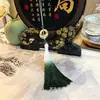 Venta Directa de Fábrica Colgante de Borla Esmaltada Gradiente de 12 cm Estilo Antiguo Rostro de Caballo Falda Cintura Cheongsam Adorno Colgante Decorativo