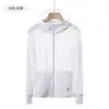 Ropa de Protección Solar de Verano para Mujer, Delgada y Transpirable, Ropa de Protección Solar de Punto de Seda Helada de Verano para Hombre, Venta al por Mayor de Fabricantes