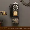 Adornos de Teléfono Retro Antiguo Modelo de Disco de Marcación Fijo Teléfono Fijo República de China Objetos Viejos Nostálgicos Atrezo de Película