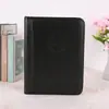 Livro de Folhas Soltas para Negócios Bolsa com Zíper Caderno Papelaria Bloco de Notas Criativo Bolsa para Gerente Personalizado Atacado Presentes Empresariais