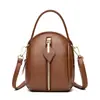 Comercio Exterior Simple Cremallera Multicapa Simple Red Social Nicho Bolso Cruzado Temperamento Simple Hombro Viaje Bolso de Mujer de Moda