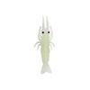 Isca Macia Camarão de Grama 4cm Isca Artificial Minhoca Macia Isca Biônica Equipamento de Pesca Camarão Luminoso Pesca