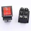 Interruptor de Alimentação Quadrado para Luz de Caravana Tipo Barco Kcd4 Seis Pinos Duas Velocidades 16A220V Slot Grande para Cartão Interruptor de Botão Rocker