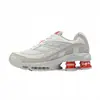 Zapatos Putian Zapatos Transfronterizos Zapatos con Amortiguación de Aire Shox Co-Branded Zapatos de Dos Pilares para Levantar Altura Absorción de Impactos Zapatos para Correr para Hombres y Mujeres