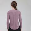 2026 Nueva Primavera Ropa Profesional de Pilates Yoga Manga Larga Holgada Transpirable Secado Rápido Adelgazante Ropa Deportiva de Fitness para Mujeres