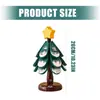 Alfombrilla Aislante Térmico para Árbol de Navidad de Gama Alta, Decoración Creativa de Mesa, Salvamanteles de Madera Maciza Anti-quemaduras, Posavasos Plegable, Salvamanteles para Bol