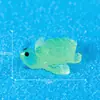 Micro Paisaje Creativo que Brilla en la Oscuridad Pequeña Tortuga Acuario Pecera Decoración DIY Paisajismo Accesorios Adorno Pequeño de Escritorio