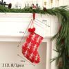 Meia de Natal 2026 Sacola de Presente Sacola de Maçã Enfeite de Árvore de Natal Enfeite de Decoração de Janela Decoração de Presente de Natal
