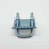 Suporte sísmico com placa de pressão dentada, grampo de fixação para viga I, placa de pressão de aço em forma de C, fivela em U, grampo de fixação para viga de estrutura de aço