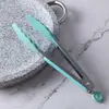 Fábrica en stock pinza de comida de silicona de 9 pulgadas pinza para pan pinza para filete pinza para barbacoa herramientas domésticas para exteriores para hornear