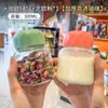 Mini Copo de Vidro Doméstico Resistente a Altas Temperaturas Copo para Gordura Copo de Água Pequeno Portátil Copo Agitador Copo para Leite Café Copo para Leite de Soja