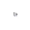 Aleación de titanio F136 tres garras incrustadas bola de circonio aretes labiales personalidad moda europea y americana accesorios para perforaciones al por mayor