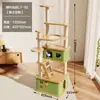 Estante de escalada para gatos, nido para gatos, árbol para gatos, cápsula espacial integrada, pilar del cielo, estante de escalada para gatos de sisal para el hogar, estante pequeño para gatos