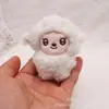 Pingente de Boneca de Cordeiro Cacheado Desenho Animado Chaveiro de Bolsa de Casal Broche de Acessórios para Roupas DIY Acessórios Pequenos de Boneca