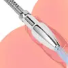 Boquilla Rociadora Metálica C801 Limpiador de Enema Vaginal, Irrigador Anal para Hombres y Mujeres, Pieza Única