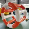 Juguetes Inflables para el Agua, Balancín, Cama Elástica, Piscina de Bolas Oceánica, Casa de Juego Interior Engrosada, Juguetes de Diversión de Doble Uso para Agua y Tierra