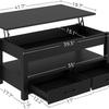 Placa de móveis mais vendida na Amazon Europeia e Americana Comércio Exterior mesa de centro elevatória para sala de estar atacado de fábrica mesa de centro