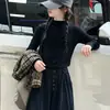 Camisas de niña transfronterizas 2026 nuevo estilo primavera y otoño para niños medianos y grandes estilo Maillard cárdigan a cuadros camisas de otoño de moda