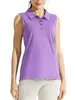 Nueva Camiseta de Golf Ropa de Tenis para Mujer Top sin Mangas Moda Camisa Polo Top Deportivo para Mujer Transpirable de Secado Rápido