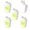 Lindo accesorio de resina miniatura realista taza de fruta colgante DIY para bolsa llavero de teléfono adorno W790