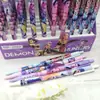 Popular Comercio Exterior K-Pop Demon Slayer Lápiz Automático Lápiz Mecánico Retráctil Sin Afilar 0.5mm Papelería Regalo