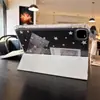 Funda protectora desmontable Y-fold con patrón de estrellas a pantalla completa adecuada para iPad Air 8, mini 6, nuevo Air 7/6/5