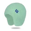 Gorro de Punto Retorcido Estilo Japonés con Lazo, Circunferencia de Cabeza Grande, Gorro de Lana para Mujer, Hace que la Cara Parezca Más Pequeña, Cálido, Versátil Gorro de Punto para Clima Frío