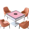 Nuevo Modelo de Mesa Automática de Mahjong para Uso Doméstico, Mesa de Comedor Plegable, Máquina Silenciosa para Cuatro Jugadores, Máquina Automática para Barajar Cartas, Máquina de Mahjong