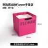 Bolsa com janela bolsa transparente boneca de brinquedo bolsa para embalagem de flores bolsa com janela bolsa para buquê de presente bolsa de rede vermelha atacado
