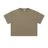Camiseta Pesada Personalizada Gola Redonda Workwear Impressão de LOGO Camisa Publicitária Verão Algodão Marca da Moda Masculina Feminina Esportiva Manga Curta
