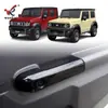 Adecuado para Suzuki 19-25 Jimny Manija Interior de Puerta Modificada Tira Brillante Protectora Decorativa Parche