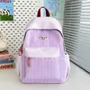 Mochila Linda Estilo Coreano Ins Estilo Bosque con Alto Atractivo Estético, Mochila Ligera Dulce Estilo Universitario para Estudiantes de Primaria y Secundaria de Grados 3-5