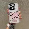 Funda de teléfono transparente popular de comercio exterior para iPhone 13, funda de teléfono con diseño de corazón en inglés, funda suave refrigerante anticaídas Apple 17pm