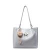 Bolsa Feminina de Ombro Axilar de Grande Capacidade Nova Primavera Verão 2025 Linda Moda Casual Bolsa Tote Borboleta Tendência Transfronteiriça